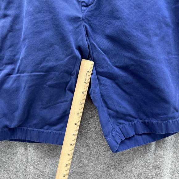 Brooks Brother Shorts Men 36 Casual Blue Chino Pants Pocket Outdoor Bermuda - Picture 7 of 12